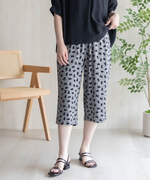 NAVY(ネイビー)の「nAvy SARARI 冷感 レーヨンステテコ(その他パンツ・レディース・ネイビー/ネイビー系1/グレー/チャコールグレー/グレー系1/ライトピンク/ブラック/ネイビー系2/ブラック系その他/ピンク系1/ブラック系1・M/L)」の1枚目の写真