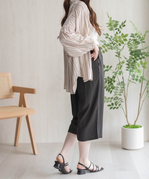 NAVY(ネイビー)の「nAvy SARARI 冷感 レーヨンステテコ(その他パンツ・レディース・ネイビー/ネイビー系1/グレー/チャコールグレー/グレー系1/ライトピンク/ブラック/ネイビー系2/ブラック系その他/ピンク系1/ブラック系1・M/L)」の14枚目の写真
