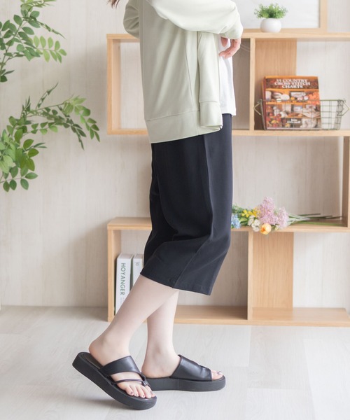 NAVY(ネイビー)の「nAvy SARARI 冷感 レーヨンステテコ(その他パンツ・レディース・ネイビー/ネイビー系1/グレー/チャコールグレー/グレー系1/ライトピンク/ブラック/ネイビー系2/ブラック系その他/ピンク系1/ブラック系1・M/L)」の20枚目の写真