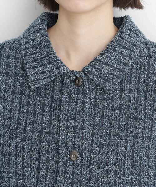 セール】ジャカードデニムジャケット【洗える】（デニムジャケット