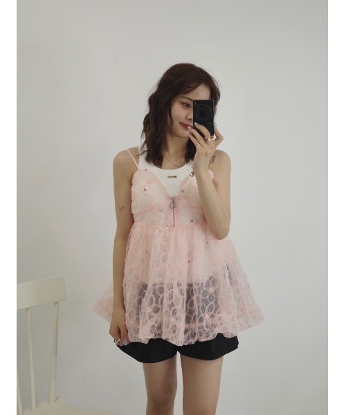 jumelle（ジュメロ）の「【初回分即完売】tulle bustier（その他