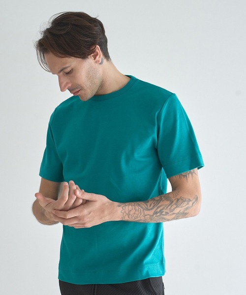 RATTLE TRAP（ラトルトラップ）の「シルケットスムースクルーネックT（Tシャツ/カットソー・メンズ・グリーン・S/M/L/LL）」の5枚目の写真