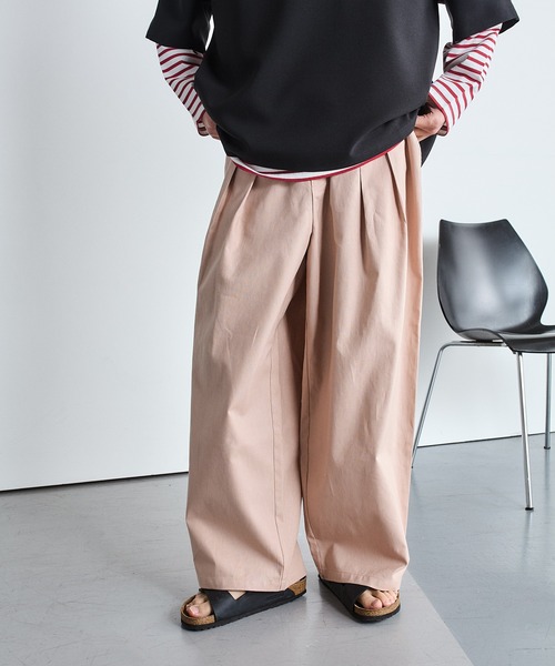 SHIPS.me(シップスミー)の「【ZOZO限定】SHIPS.me: 綿麻イージーワイドパンツ(その他パンツ・メンズ・ネイビー/ピンク/ライトグリーン・S-Regular/S-Short/XS-Regular/XS-Short/XL-Regular/XL-Short/L-Regular/L-Short/M-Regular/M-Short)」の14枚目の写真