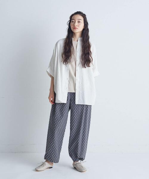conges payes ADIEU TRISTESSE ワンピース 2wayコットンポンチ