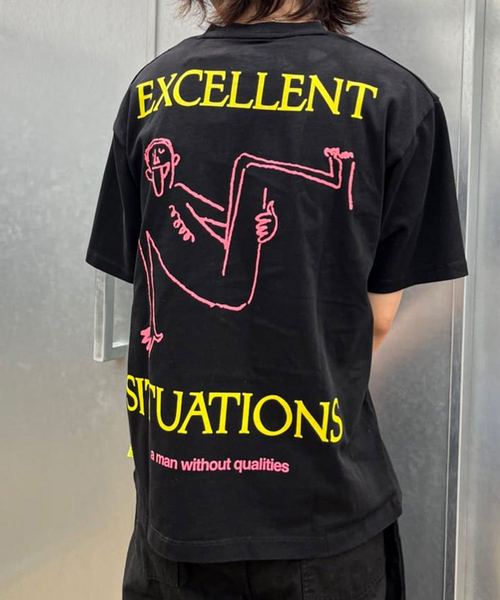 JOINT WORKS（ジョイントワークス）の「LOOSE JOINTS/ルーズ・ジョインツ CLAY ARLINGTON-ON THE LOOSE（Tシャツ/カットソー・メンズ・ホワイト/ブラック・LARGE/MEDIUM）」の13枚目の写真