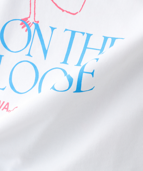 JOINT WORKS（ジョイントワークス）の「LOOSE JOINTS/ルーズ・ジョインツ CLAY ARLINGTON-ON THE LOOSE（Tシャツ/カットソー・メンズ・ホワイト/ブラック・LARGE/MEDIUM）」の6枚目の写真