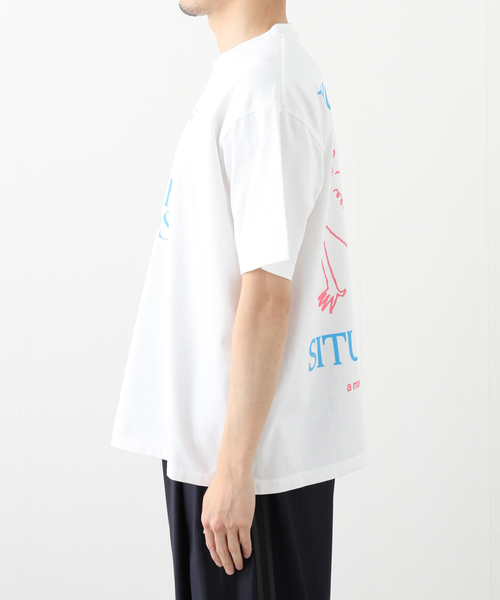 JOINT WORKS（ジョイントワークス）の「LOOSE JOINTS/ルーズ・ジョインツ CLAY ARLINGTON-ON THE LOOSE（Tシャツ/カットソー・メンズ・ホワイト/ブラック・LARGE/MEDIUM）」の4枚目の写真