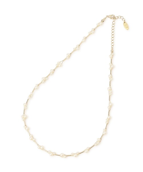 ROPE' PICNIC（ロペピクニック）の「パールデザインショートネックレス（ネックレス・レディース・ゴールド/シルバー・FREE）」の5枚目の写真