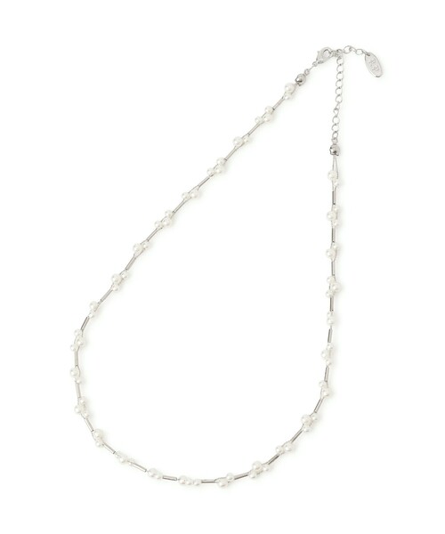 ROPE' PICNIC（ロペピクニック）の「パールデザインショートネックレス（ネックレス・レディース・ゴールド/シルバー・FREE）」の7枚目の写真