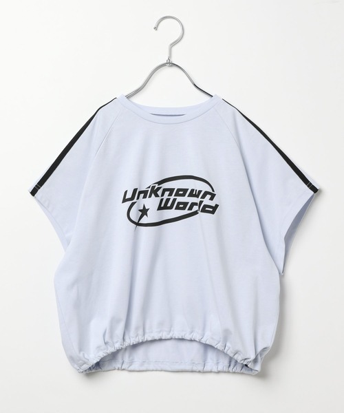 GLOBAL WORK(グローバルワーク)の「ヘビロッTEEドロスト半袖/324958(Tシャツ/カットソー・キッズ・オフホワイト/サックスブルー/ホワイト系その他・130cm/140cm/150cm/160cm)」の19枚目の写真