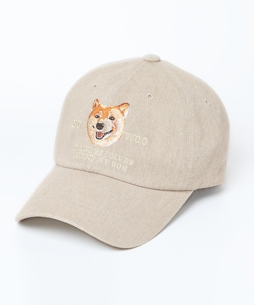 柴犬刺繍CAP（キャップ）｜14+（イチヨンプラス）のファッション通販