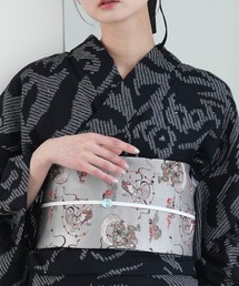 utatane（ウタタネ）の「帯単品 小袋帯 ニコアンティーク 風神雷神（和装小物）」