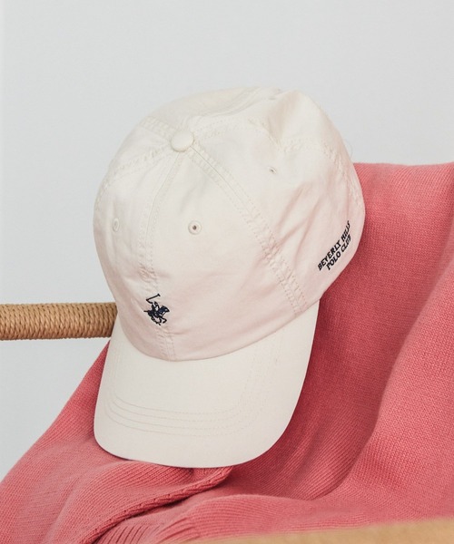 Bibiy. B CLUB CAP ピンク ポップアップ限定色 セール】B.H POLO CLUB別注キャップ（キャップ）｜BEVERLY HILLS POLO