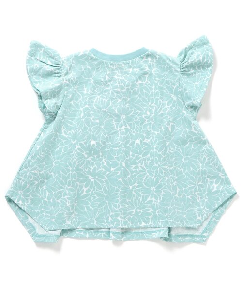 Seraph（セラフ）の「【ジュニア対応】イレヘム半袖トップス（Tシャツ/カットソー・キッズ・ピンク/ミント/オレンジ/アイボリー・80/90/100/110/120/130/140）」の8枚目の写真