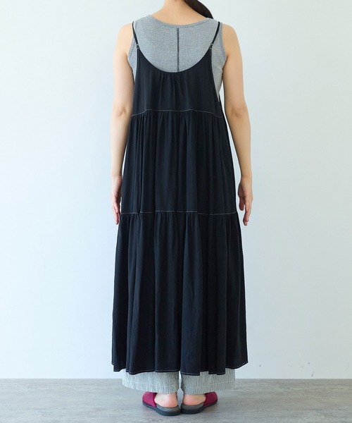 yuni（ユニ ）の「ティアードジャンパースカート（ジャンパー