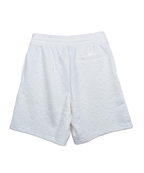 ARMANI EXCHANGE（アルマーニエクスチェンジ）の「【ARMANI EXCHANGE】AX オールオーバージャカードロゴ ハーフパンツ ジャガードショーツ（その他パンツ・メンズ・ブラック/ホワイト・2/3/1）」の3枚目の写真