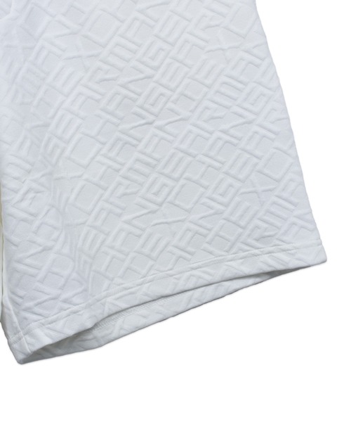 ARMANI EXCHANGE（アルマーニエクスチェンジ）の「【ARMANI EXCHANGE】AX オールオーバージャカードロゴ ハーフパンツ ジャガードショーツ（その他パンツ・メンズ・ブラック/ホワイト・2/3/1）」の7枚目の写真