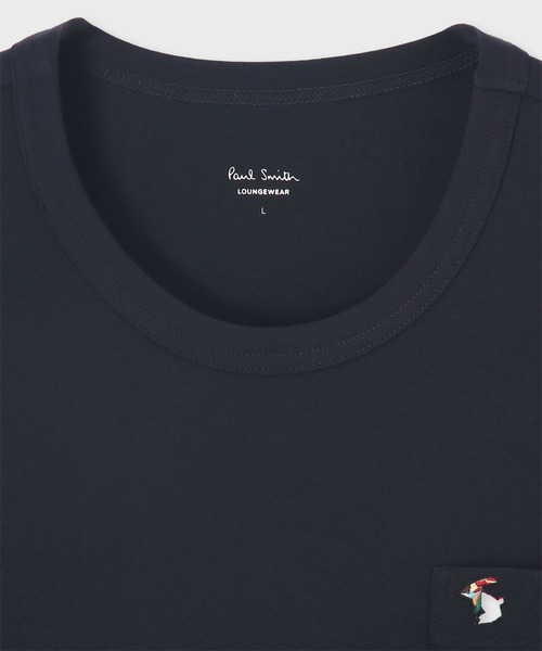 Paul Smith(ポールスミス)の「【ラウンジウェア】“Crystal Rabbit” 半袖Tシャツ【853236 7367】(Tシャツ/カットソー・メンズ・サックスブルー/ブルー/ネイビー・MEDIUM/LARGE)」の4枚目の写真