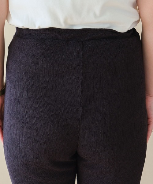セール】【産前・産後対応】マタニティ／楊柳フレアパンツ 290849