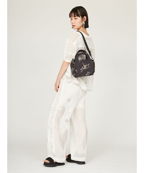 emmi(エミ)の「【emmi×Leo Lionni】 メッシュパンツ(その他パンツ・レディース・ブラック/ホワイト/グリーン・0/1)」の19枚目の写真