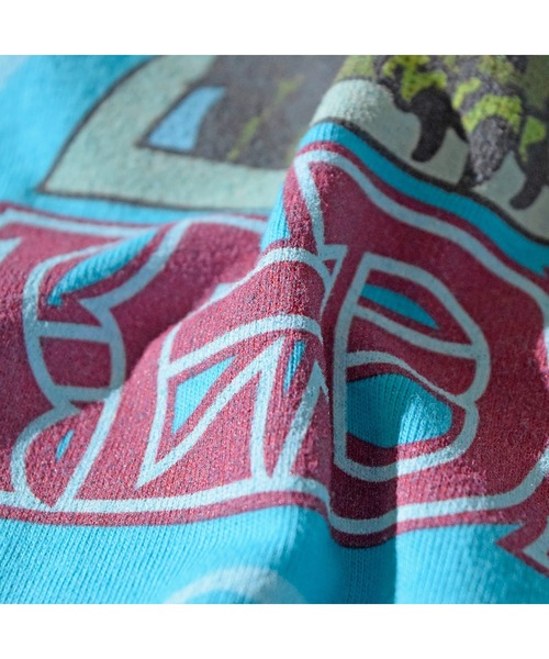 ALDIES（アールディーズ）の「Owl Big T / アウルビッグT（Tシャツ/カットソー・メンズ・ホワイト/ブルー/グリーン・FREE）」の7枚目の写真