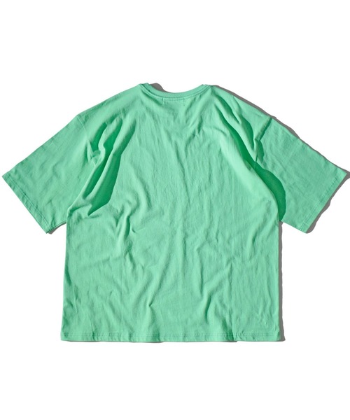 ALDIES（アールディーズ）の「Owl Big T / アウルビッグT（Tシャツ/カットソー・メンズ・ホワイト/ブルー/グリーン・FREE）」の9枚目の写真