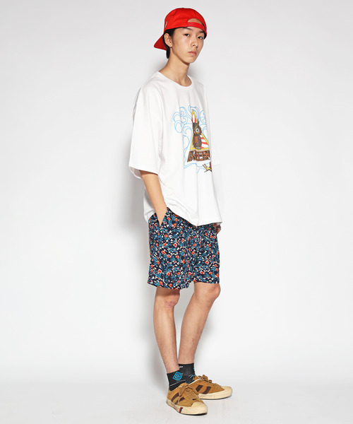 ALDIES（アールディーズ）の「Owl Big T / アウルビッグT（Tシャツ/カットソー・メンズ・ホワイト/ブルー/グリーン・FREE）」の16枚目の写真