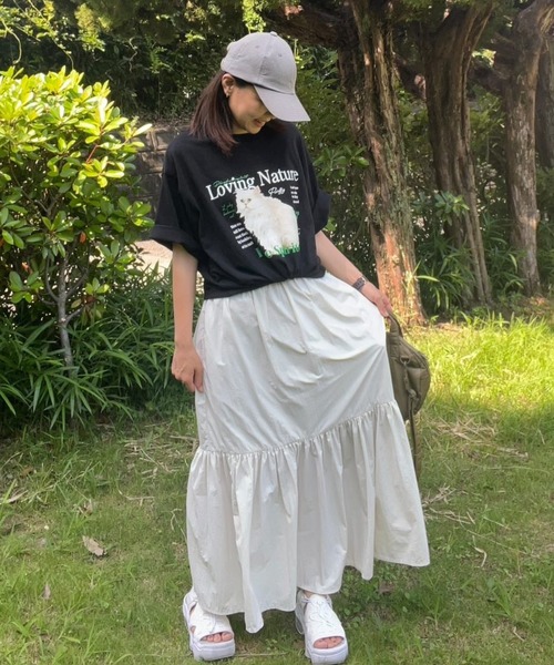 セール】アニマルプリントTシャツ（Tシャツ/カットソー）｜8