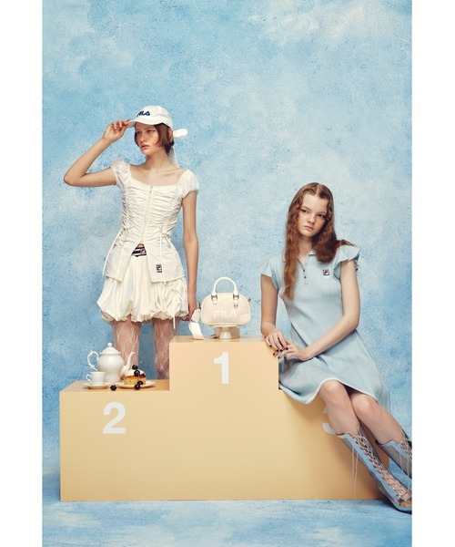 FURFUR（ファーファー）の「【FILAコラボ】バルーンスコート（スカート・レディース・ブラック/ホワイト/ピンク・FREE）」の8枚目の写真