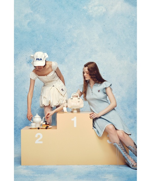 FURFUR（ファーファー）の「【FILAコラボ】バルーンスコート（スカート・レディース・ブラック/ホワイト/ピンク・FREE）」の9枚目の写真