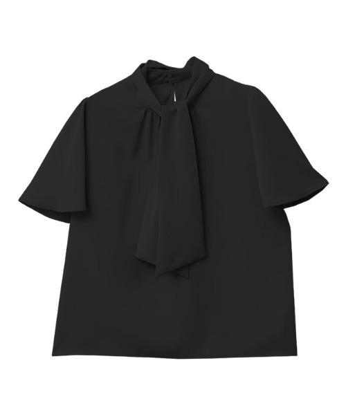 Noble - 【タイムセール】CACHEC カシェック フレアスリーブボウタイブラウス Noble - 【タイムセール】CACHEC カシェック フレアスリーブ