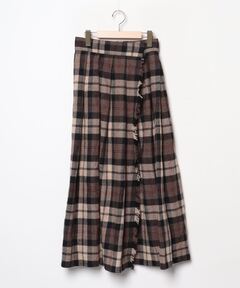 スリットチェックリボンミニスカート（スカート）｜Darich（ダーリッチ