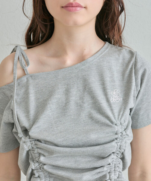 ドロストワンショルTシャツ（Tシャツ/カットソー）｜OLIVE des
