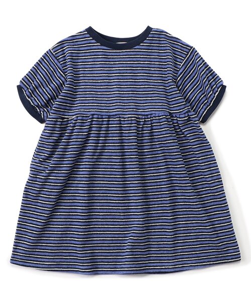BREEZE(ブリーズ)の「【WEB限定】パイルボーダーワンピース(ワンピース・キッズ・レッド/ブルー/その他2・100/110/120/80/130/140/90)」の10枚目の写真