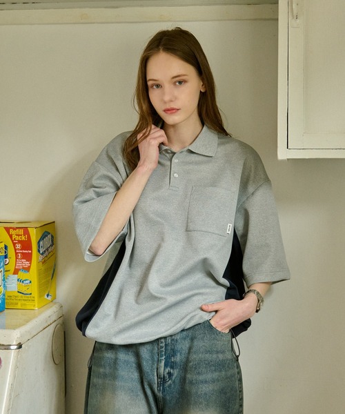 Standard SeedStitch Polo ポロシャツ OVY KAJA Standard Seed Stitch Polo | OVY