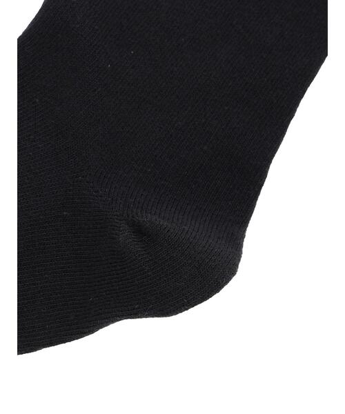 Samansa Mos2(サマンサ モスモス)の「【miyuki matsuo×Samansa Mos2】刺繍ソックス(ソックス/靴下・レディース・ブラック/オフホワイト/パープル・F)」の9枚目の写真