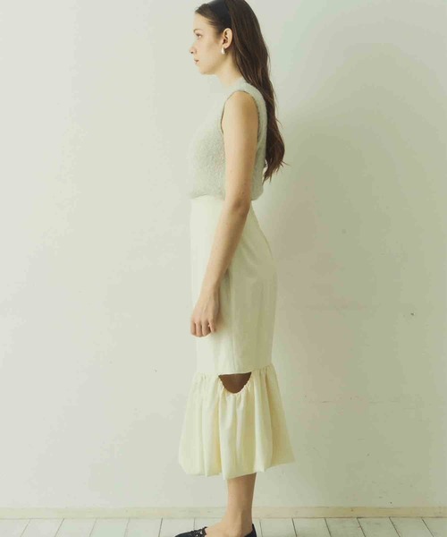Luan(ルアン)の「【Luan】BALLOON SKIRT/バルーンスカート(スカート・レディース・ブラック/ホワイト・1/0)」の18枚目の写真
