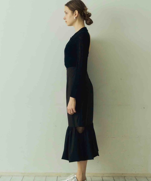 Luan(ルアン)の「【Luan】BALLOON SKIRT/バルーンスカート(スカート・レディース・ブラック/ホワイト・1/0)」の9枚目の写真