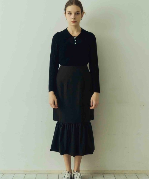 Luan(ルアン)の「【Luan】BALLOON SKIRT/バルーンスカート(スカート・レディース・ブラック/ホワイト・1/0)」の8枚目の写真