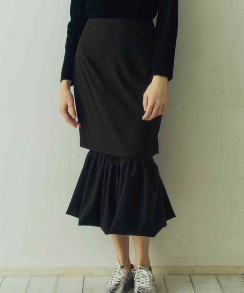 Luan(ルアン)の「【Luan】BALLOON SKIRT/バルーンスカート(スカート・レディース・ブラック/ホワイト・1/0)」の15枚目の写真