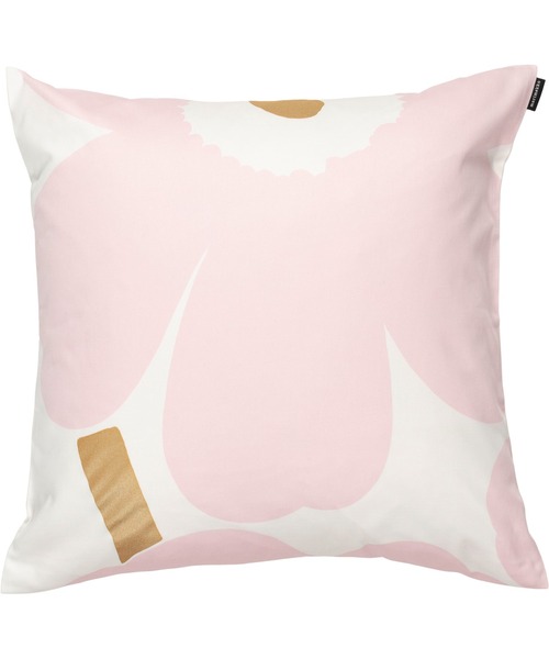 【新品未使用】 marimekko　Unikkoパターンクッションカバー ピンク marimekko クッションカバー 50×50cm マリメッコ Pieni Unikko