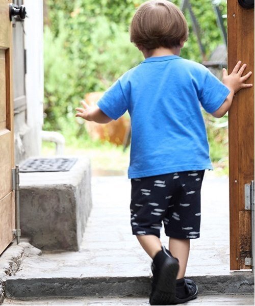 petit main（プティマイン）の「【プティプラ】BOYSハーフパンツ（その他パンツ・キッズ・ネイビー/ダークブルー/ホワイト系その他/ライトグリーン/チャコール/サックスブルー/カーキ/クリーム・80ｃｍ/100cm/110cm/120cm/90cm/130cm）」の12枚目の写真