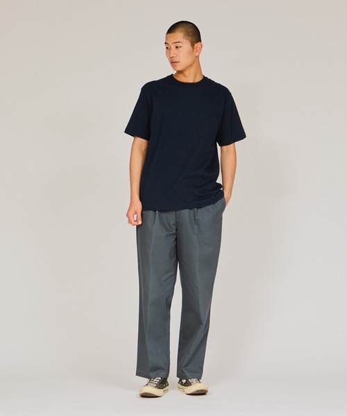 HANES(ヘインズ)の「Hanes/ヘインズ 1P S/S POCKET TEE BEEFY-T 胸ポケットTシャツ ヘビーウェイト 秋 秋服 2026年秋冬(Tシャツ/カットソー・メンズ・ネイビー/ホワイト/ブラック・XL/L/M/S)」の13枚目の写真