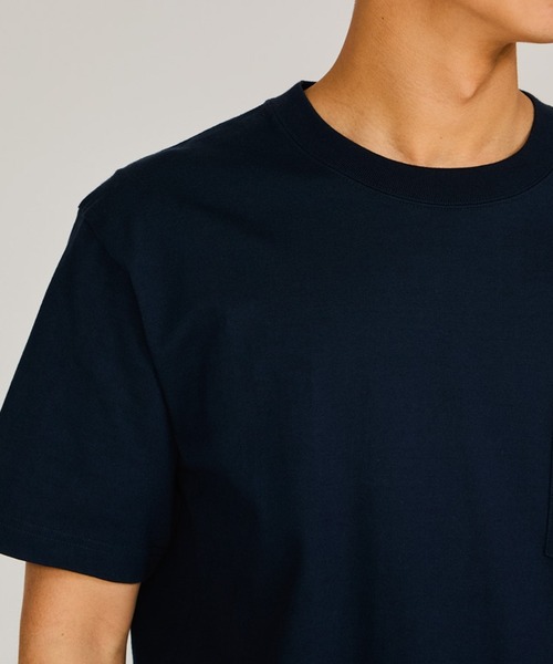 HANES(ヘインズ)の「Hanes/ヘインズ 1P S/S POCKET TEE BEEFY-T 胸ポケットTシャツ ヘビーウェイト 秋 秋服 2026年秋冬(Tシャツ/カットソー・メンズ・ネイビー/ホワイト/ブラック・XL/L/M/S)」の10枚目の写真