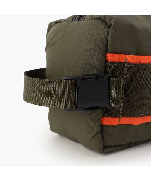 BRIEFING（ブリーフィング）の「【BRIEFING／ブリーフィング】PP DEVICE POUCH（Mサイズ）（ポーチ・レディース・オリーブ/グレー/ネイビー・FREE）」の5枚目の写真