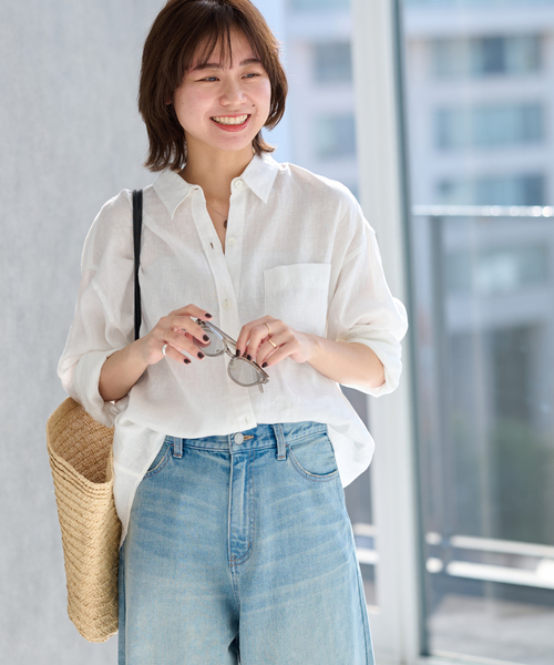 JOURNAL STANDARD relume(レリューム)リネンシャツ ジャーナルスタンダード レリューム JOURNAL STANDARD relume