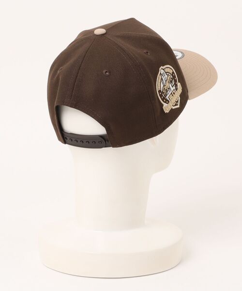 NEW ERA × soerte baseball cap　ブラウン　ソエルテ soerte（ソエルテ）の「NEW ERA × soerte baseball cap