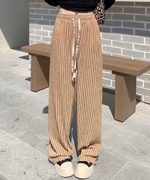 shoppinggo（ショッピングゴー）の「夏服 ワイドパンツ ストライプ（カーゴパンツ）」