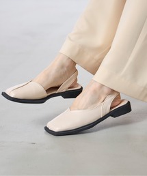 【ZOZO限定】アシメフラットシューズ
