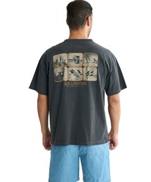 BILLABONG メンズ WINDOW Tシャツ 【2025年夏モデル】/ビラボン半袖バックプリントTシャツ